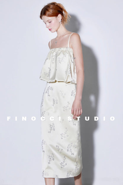 Silver Branches Luxury Suit Set-Up