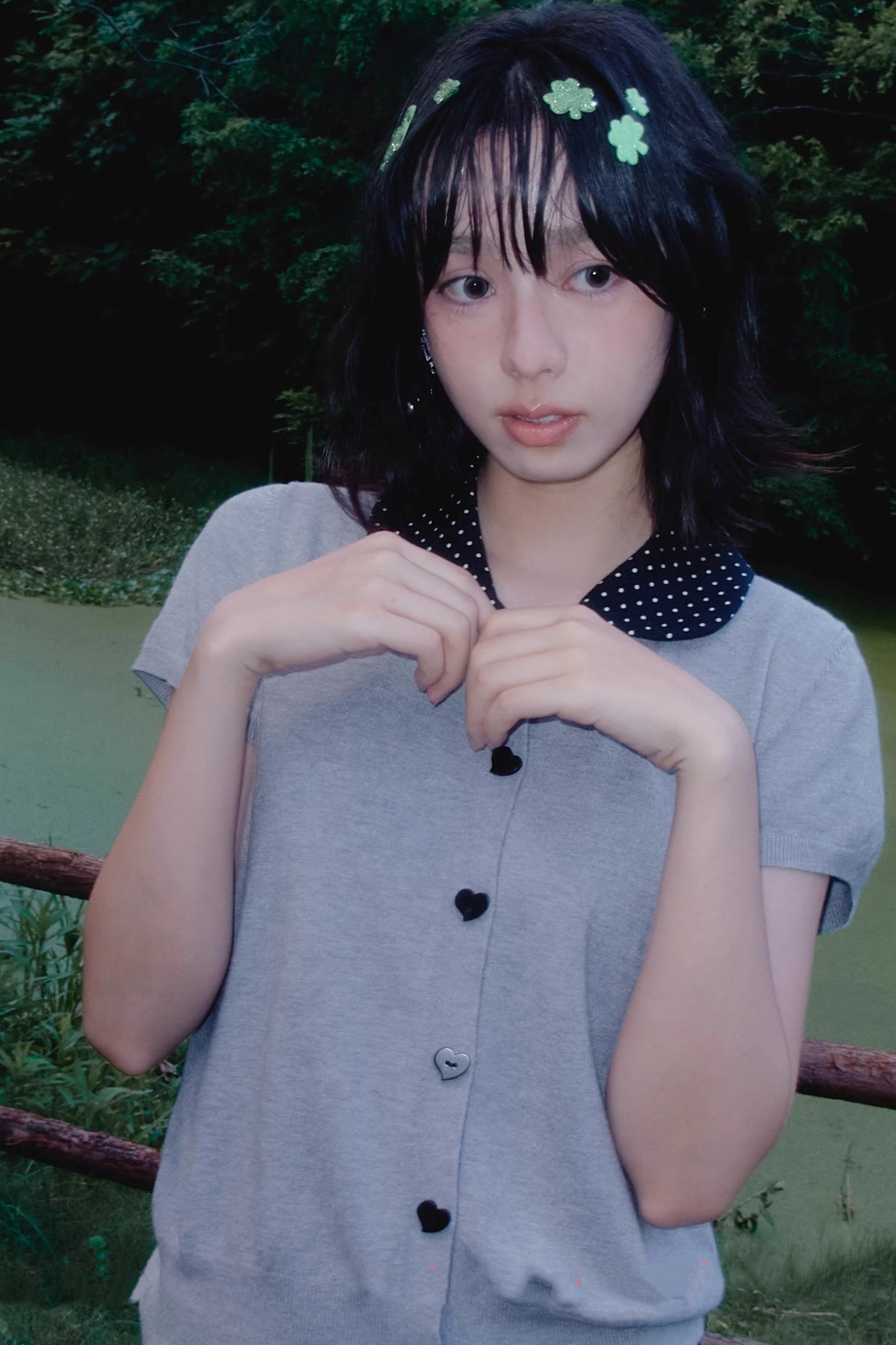 Love Buckle Knit Top