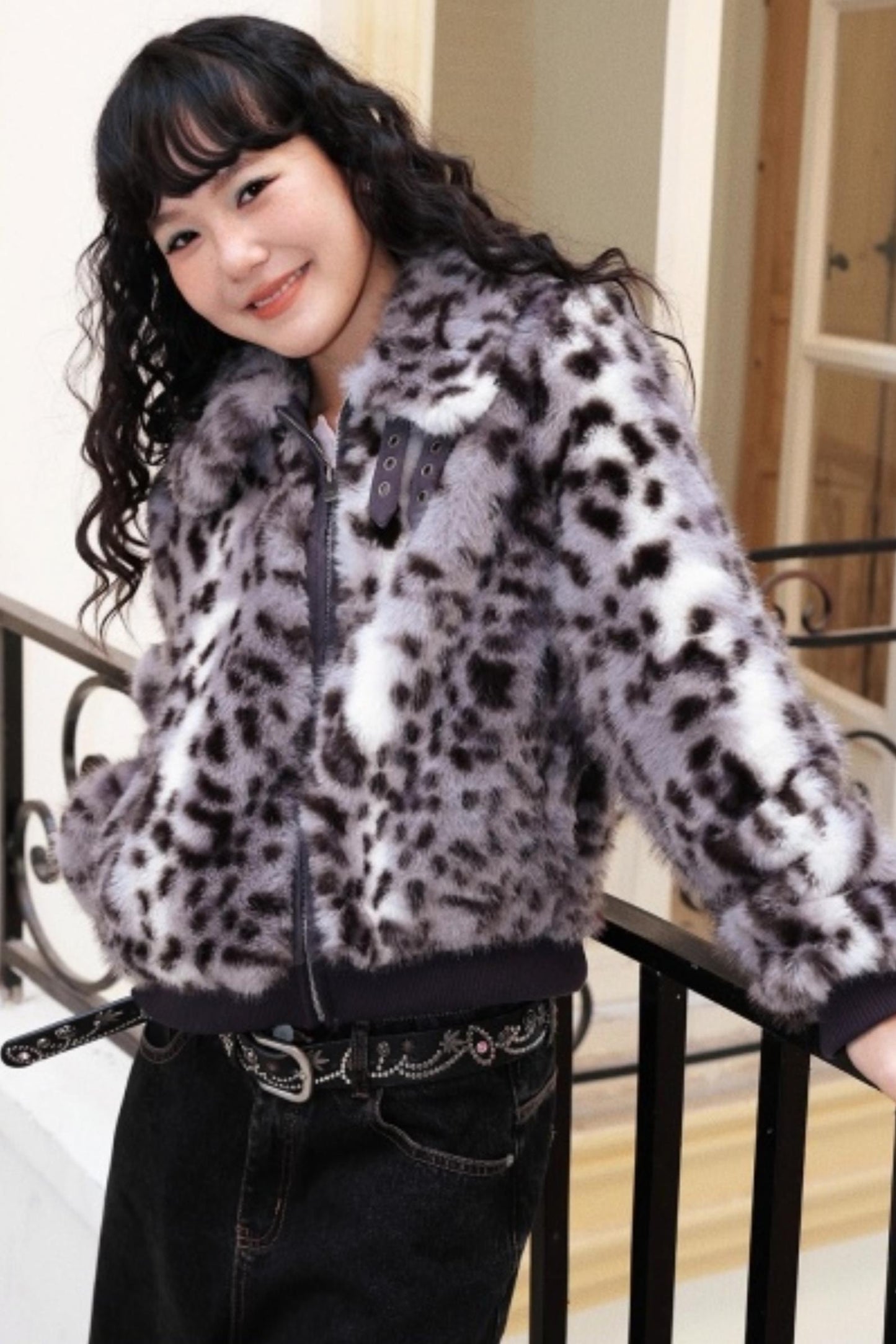 Dreamland Leopard Fur Jacket