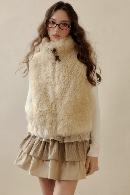 Sweet Berry Reversible Vest Jacket
