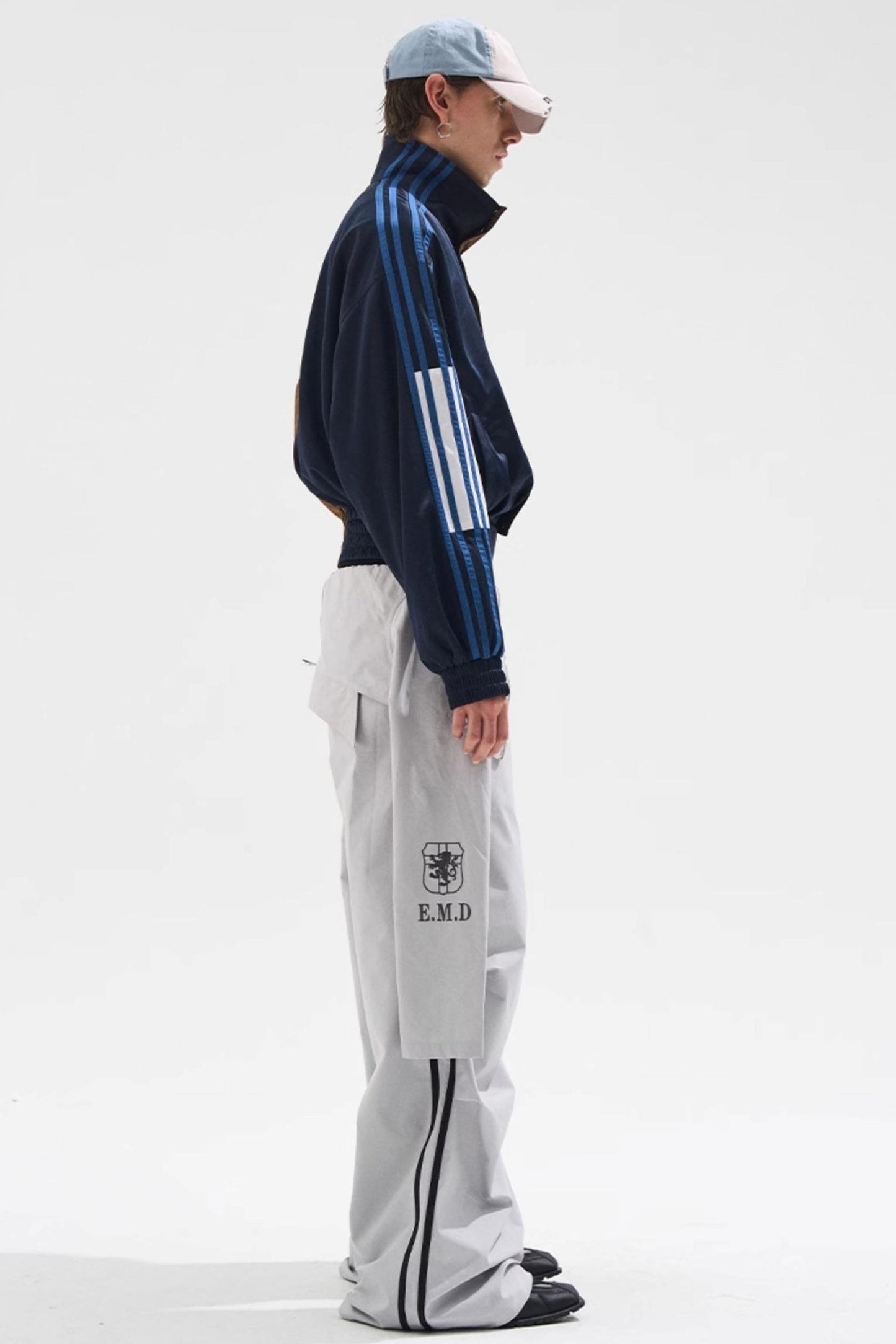 Pleated Cargo Pants