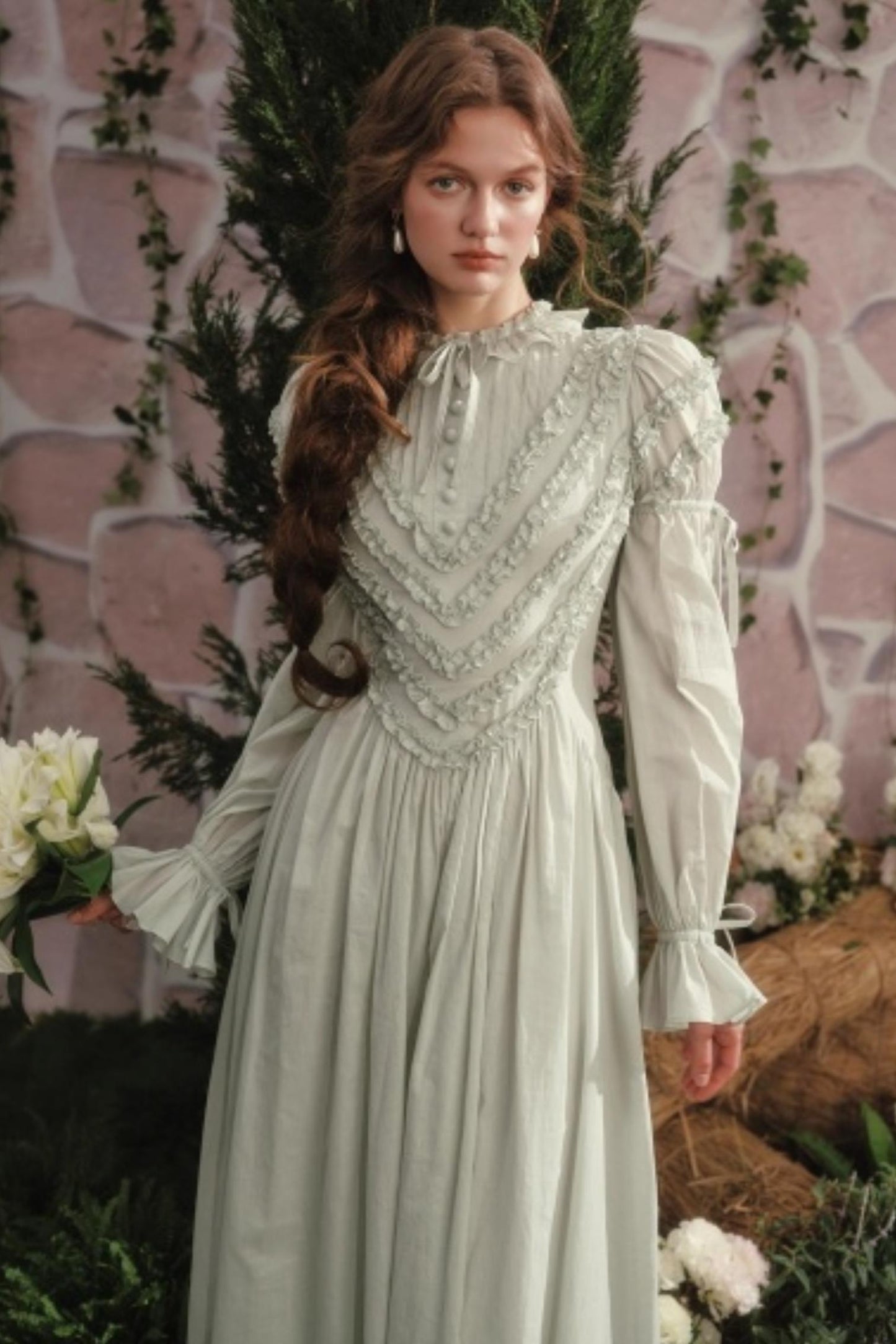 Whispering Forest Lace Dress