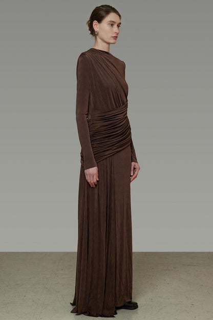 Slim Autumn Long Dress