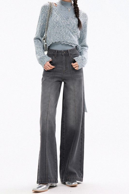 Early Spring Pine Gray Jeans