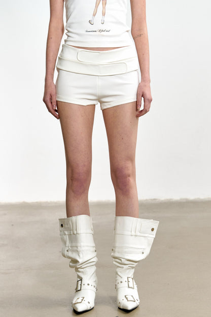 Chic Splice Hot Pants