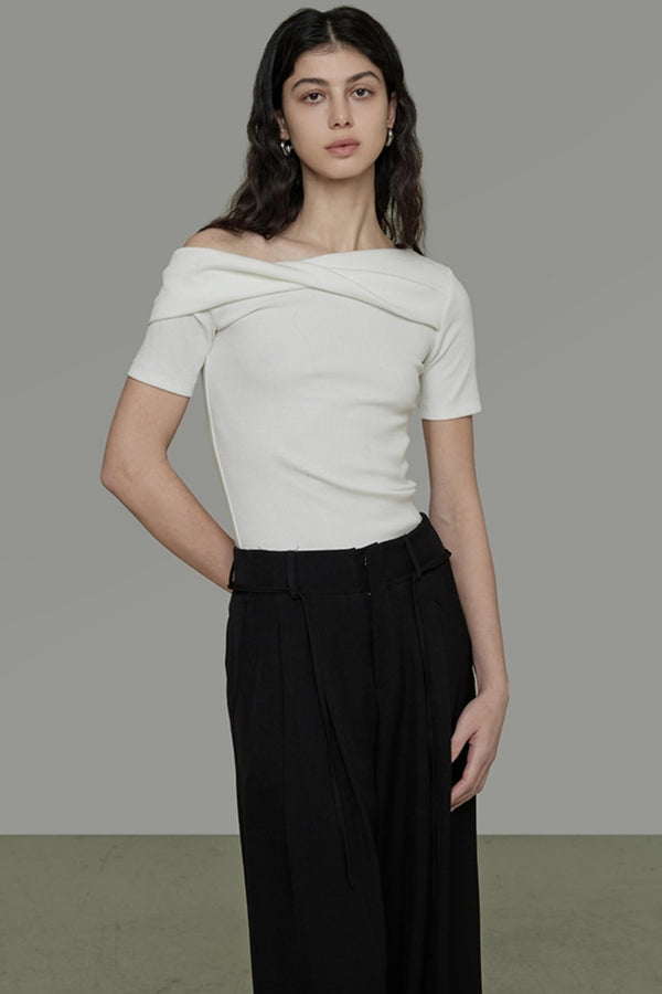 Elegant Asymmetry T-Shirt