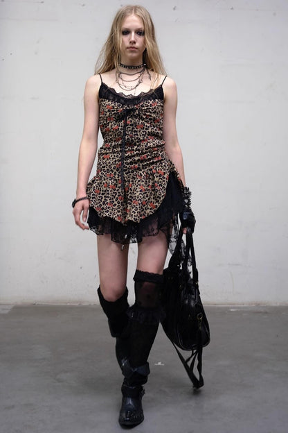 Heart Lace Camisole Dress