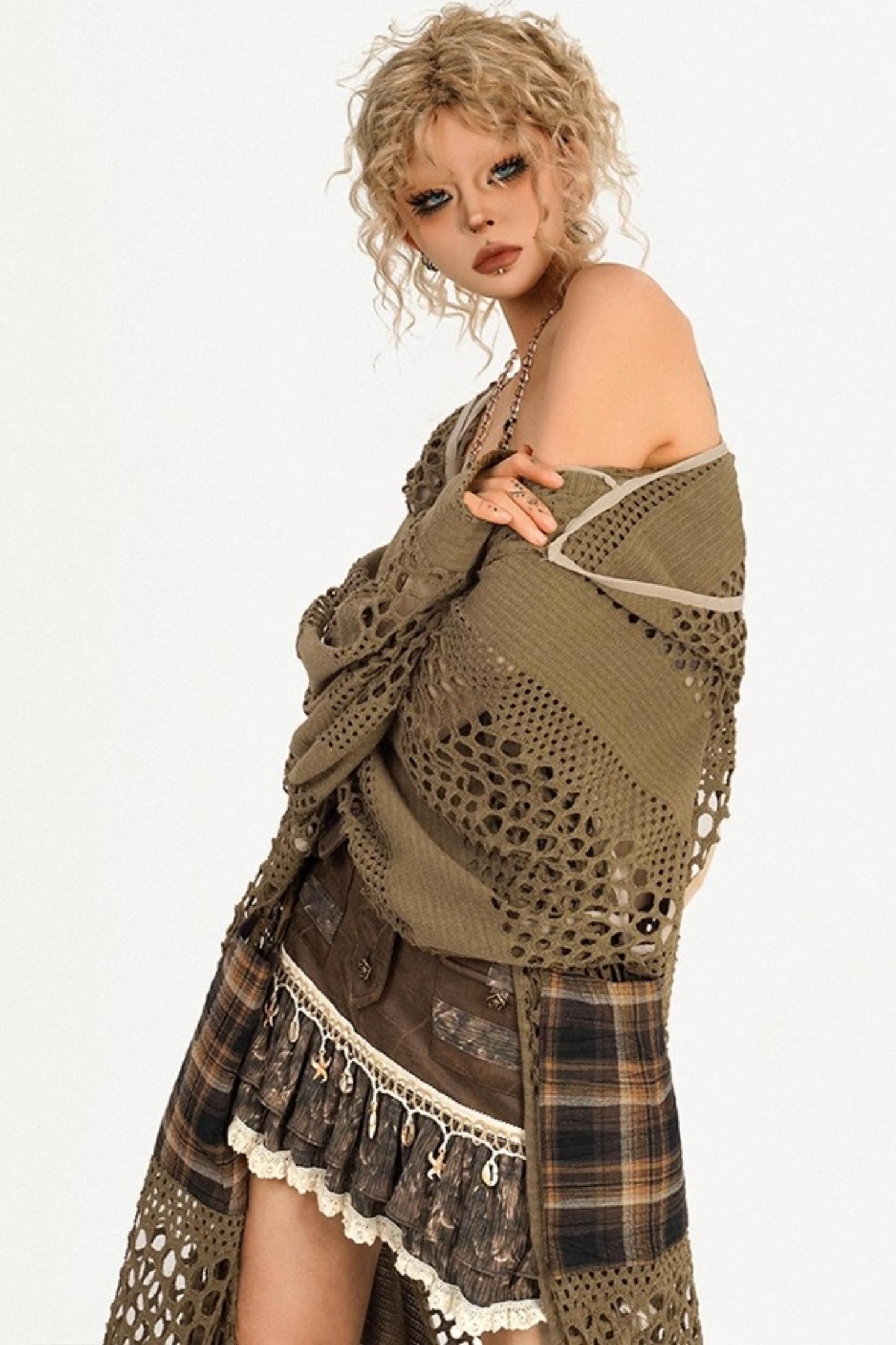 Northwest Cutout Cardigan