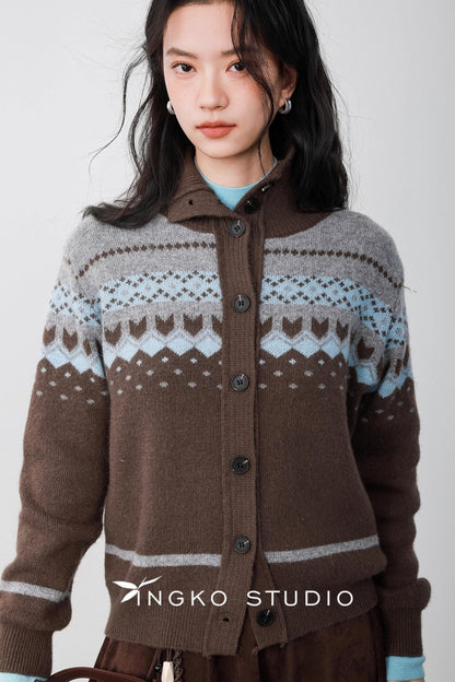 Sea Salt Fair Isle Cardigan
