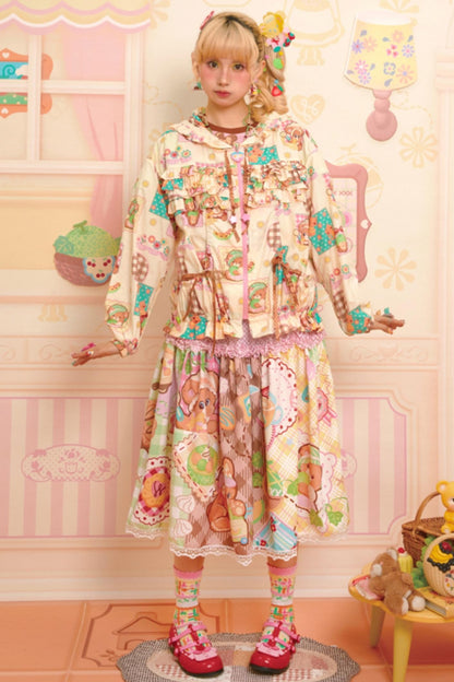 Patchwork Hooded UV Protection Jacket