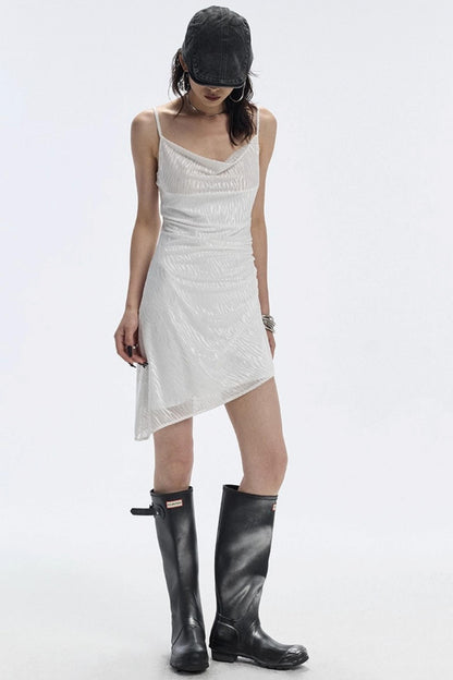 Sparkling Zebra Swing Dress