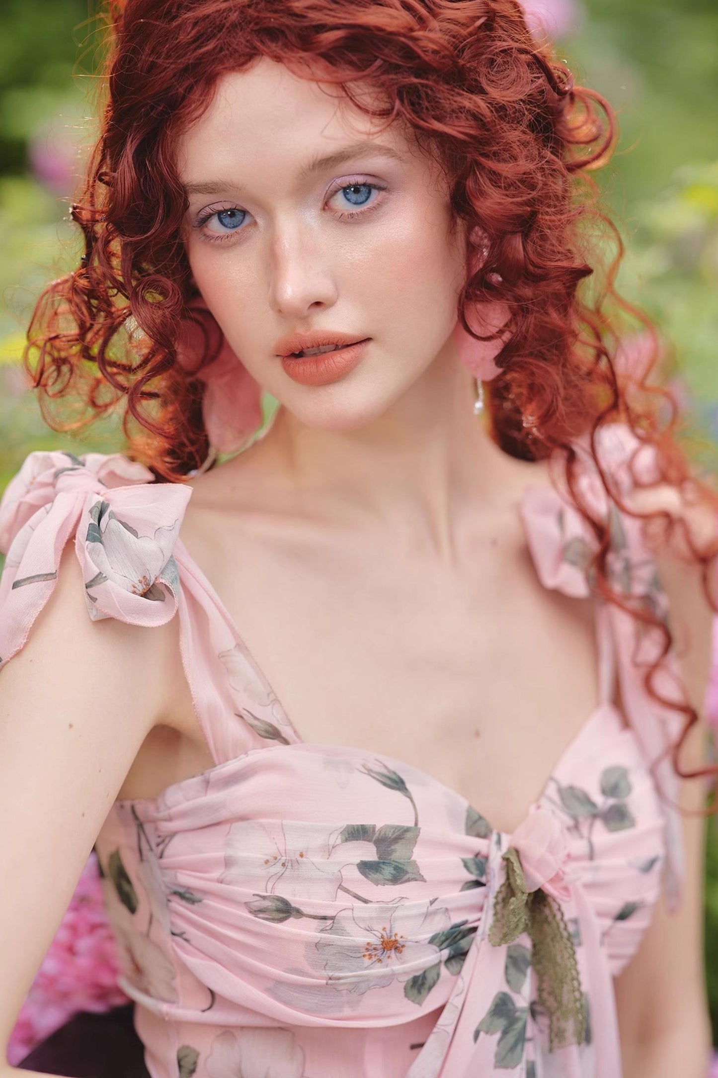 Gardenia Tea Floral Dress