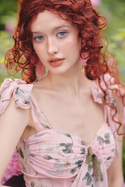 Gardenia Tea Floral Dress