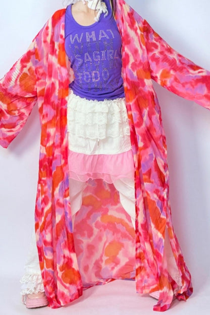 Summer Thin Printed Long-Sleeved Jacket