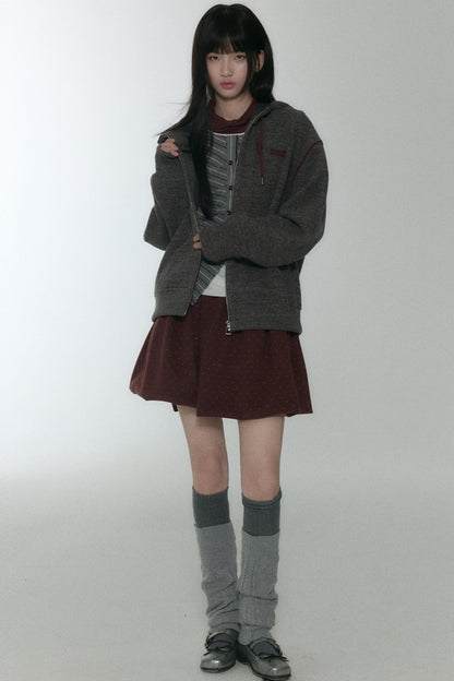 Layered Stripe Long Sleeve Top