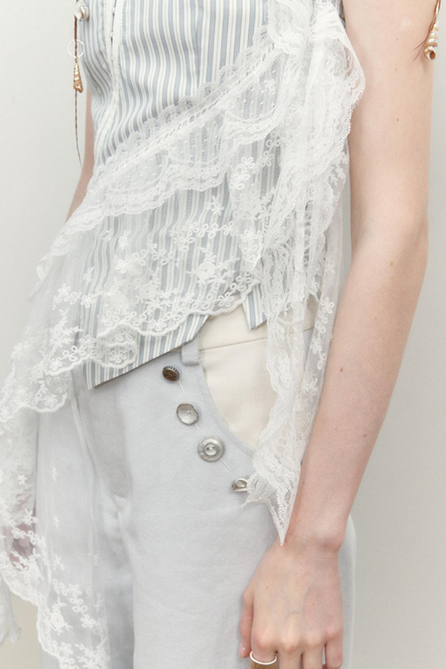 Irregular Stripe Cami Top