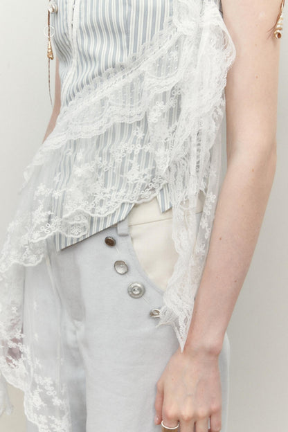 Irregular Stripe Cami Top