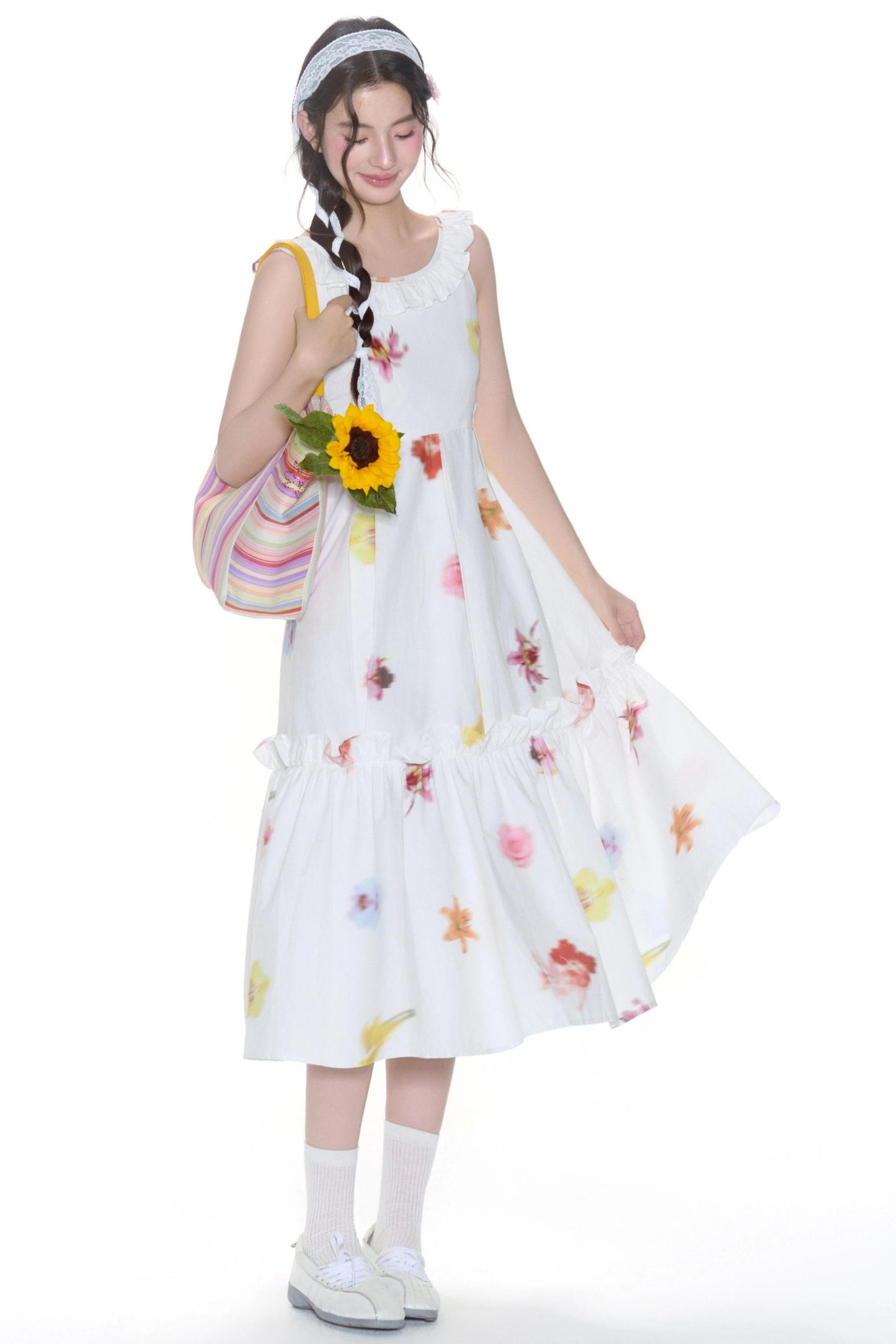 Floral Fairy A-Line Dress