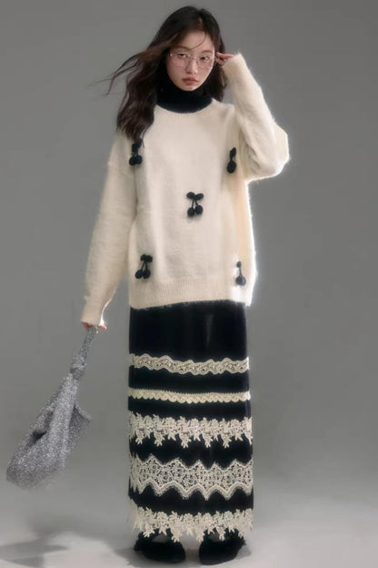Royal Dawn Mohair Sweater