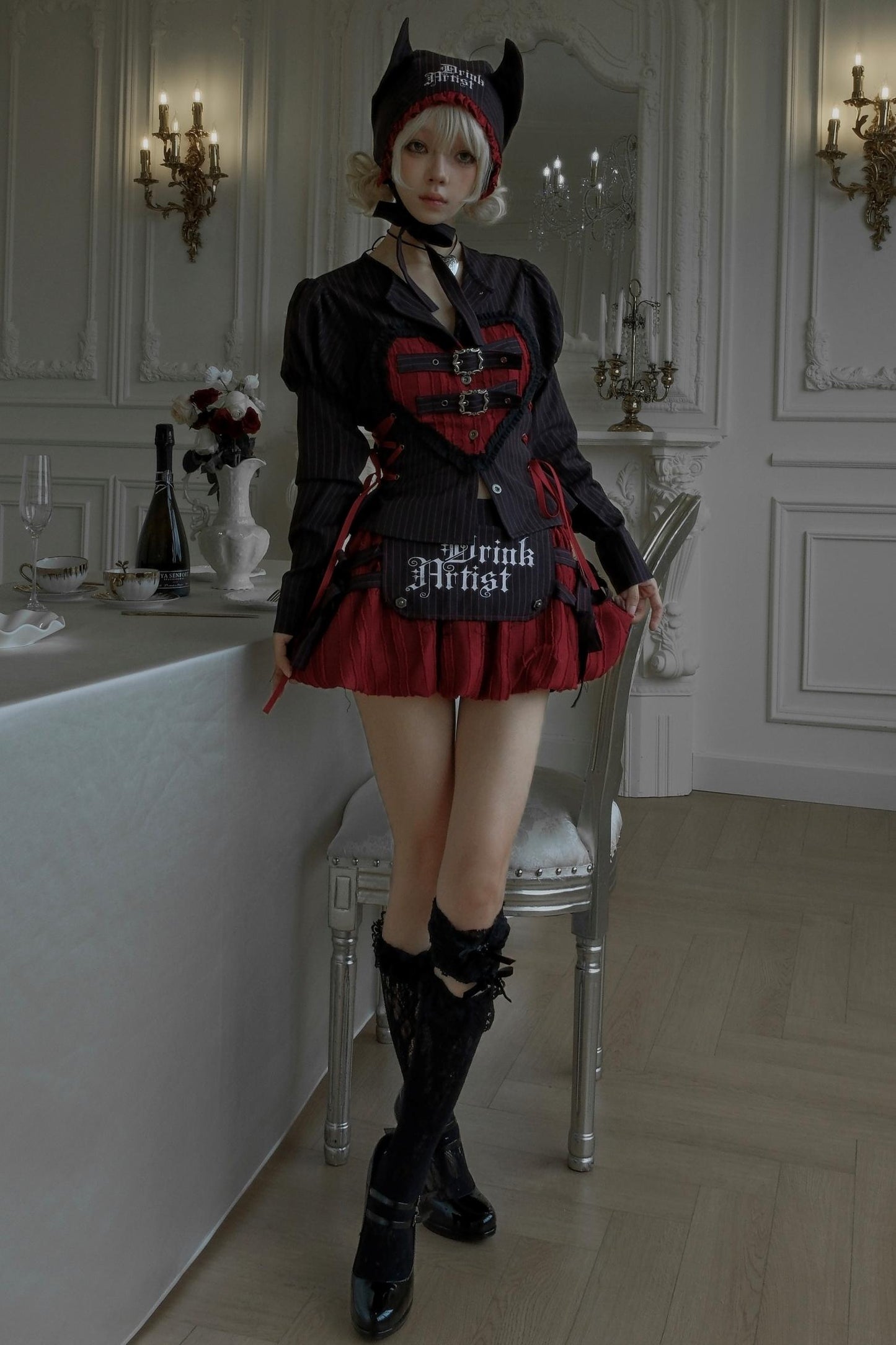 Love Strap Lantern Skirt Set-Up