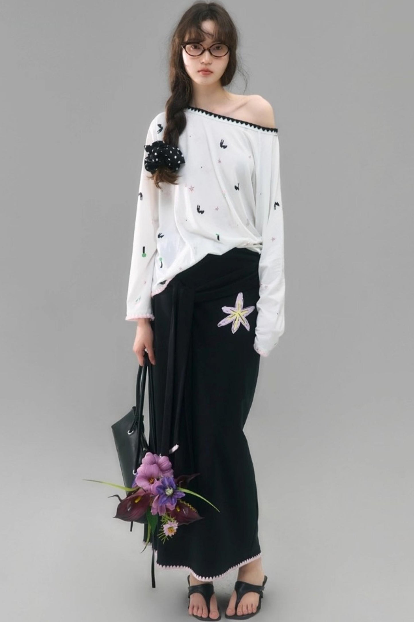 Wilderness Rabbit Crew Neck Top Set-Up