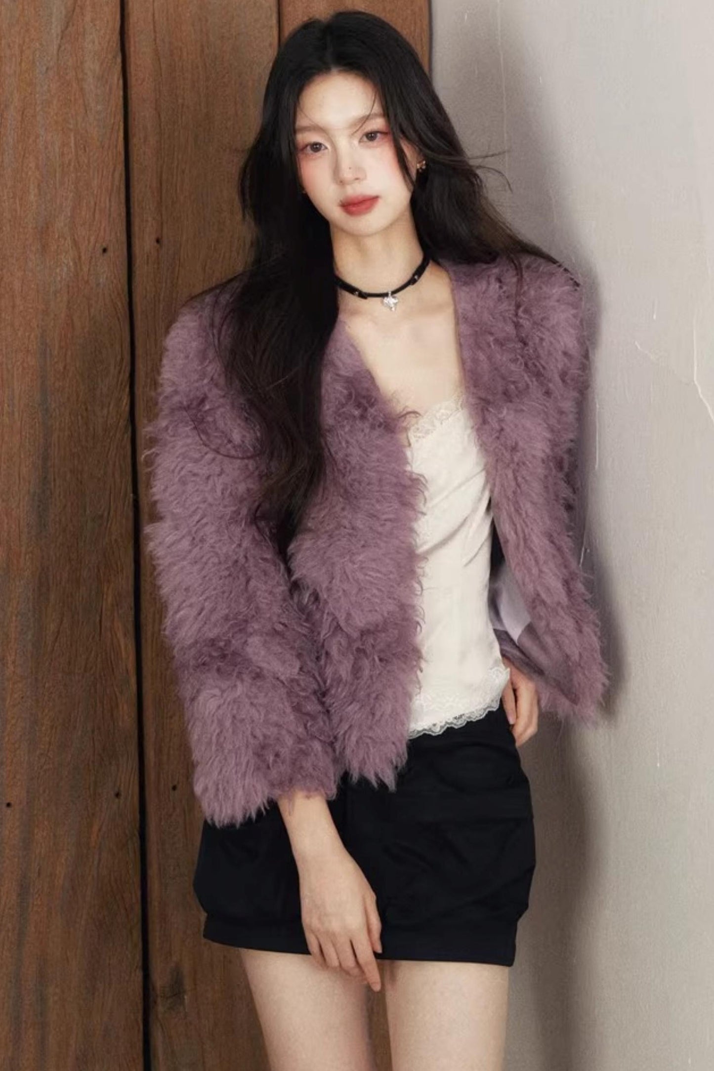 Beige Acetate Lace Camisole