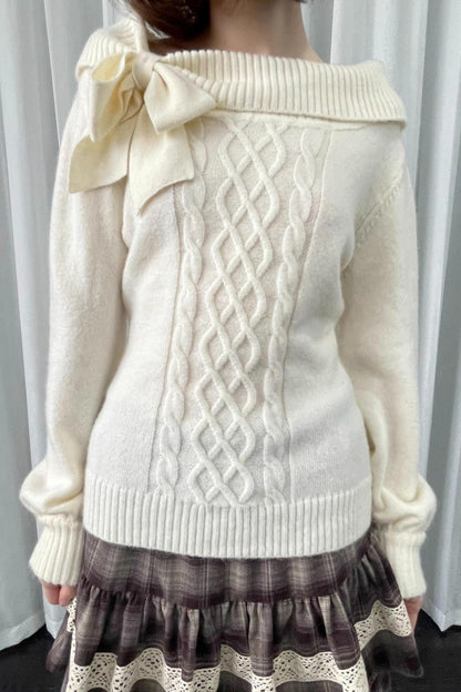 Versatile Lazy Sense Cable Sweater