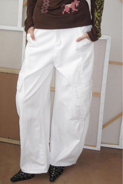 Relaxed Lazy Balloon Pants