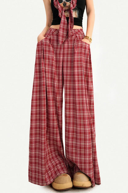 Sweet Spicy Plaid Vest Set-Up