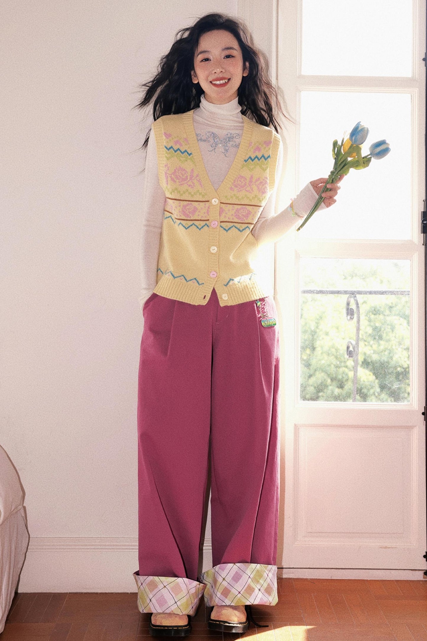 Autumn Style Knitted Vest