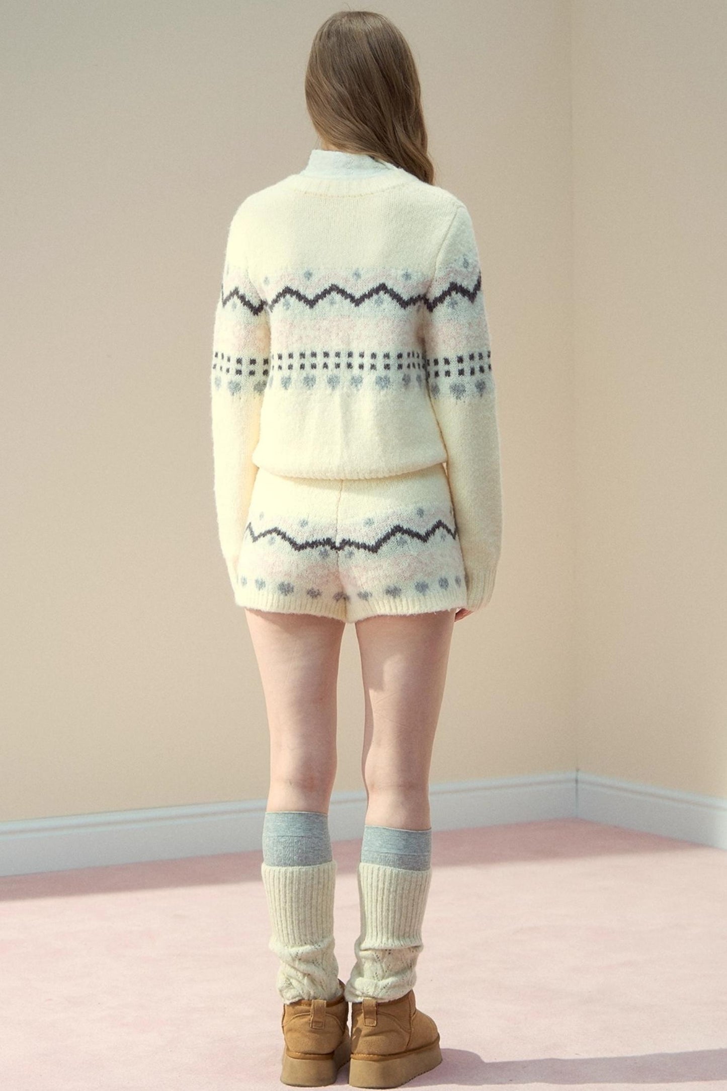 Sunset Knitted Jacket Set-Up