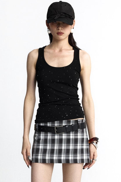 Starry Diamond Slim Racer Vest