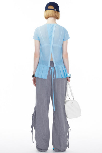 Big Pocket Lace-Up Machete Pants