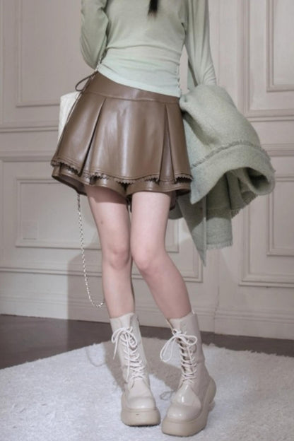 Lyocell Wool Shawl Knitwear Top