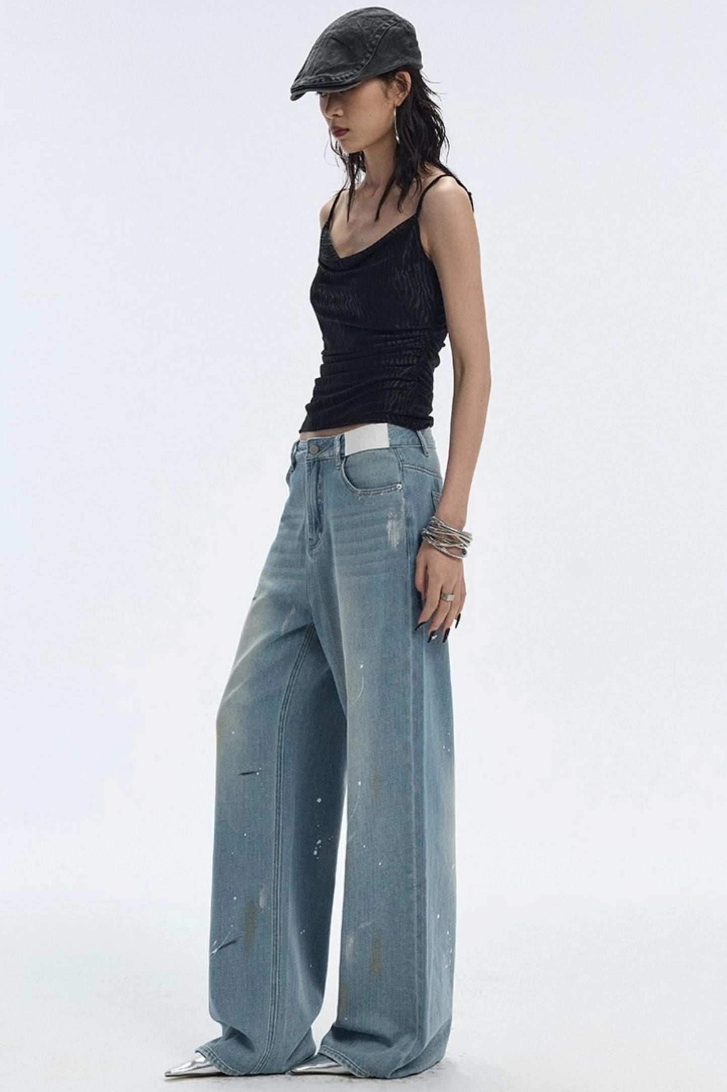 Summer Design Straight-Leg Pants