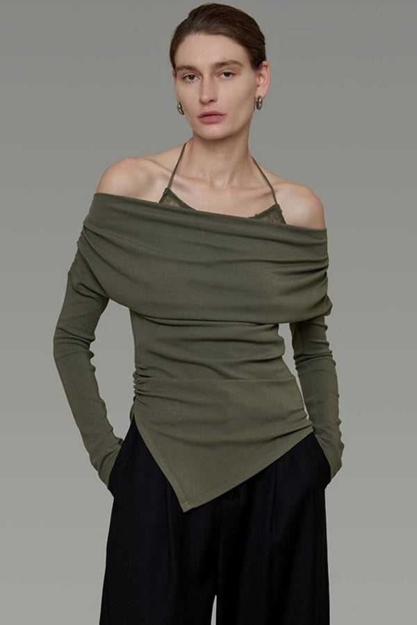 Autumn Knitted versatile high-end Top