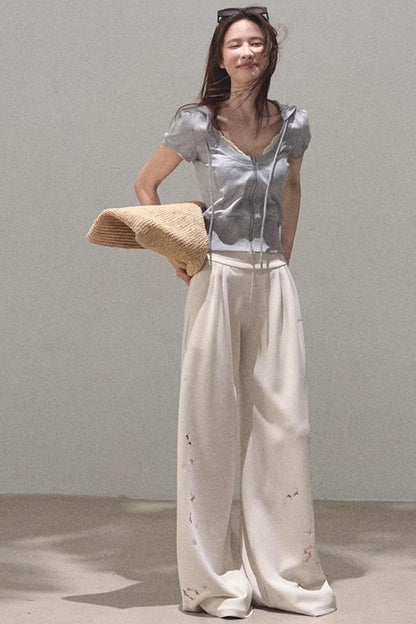 Color-Block Hooded Cardigan