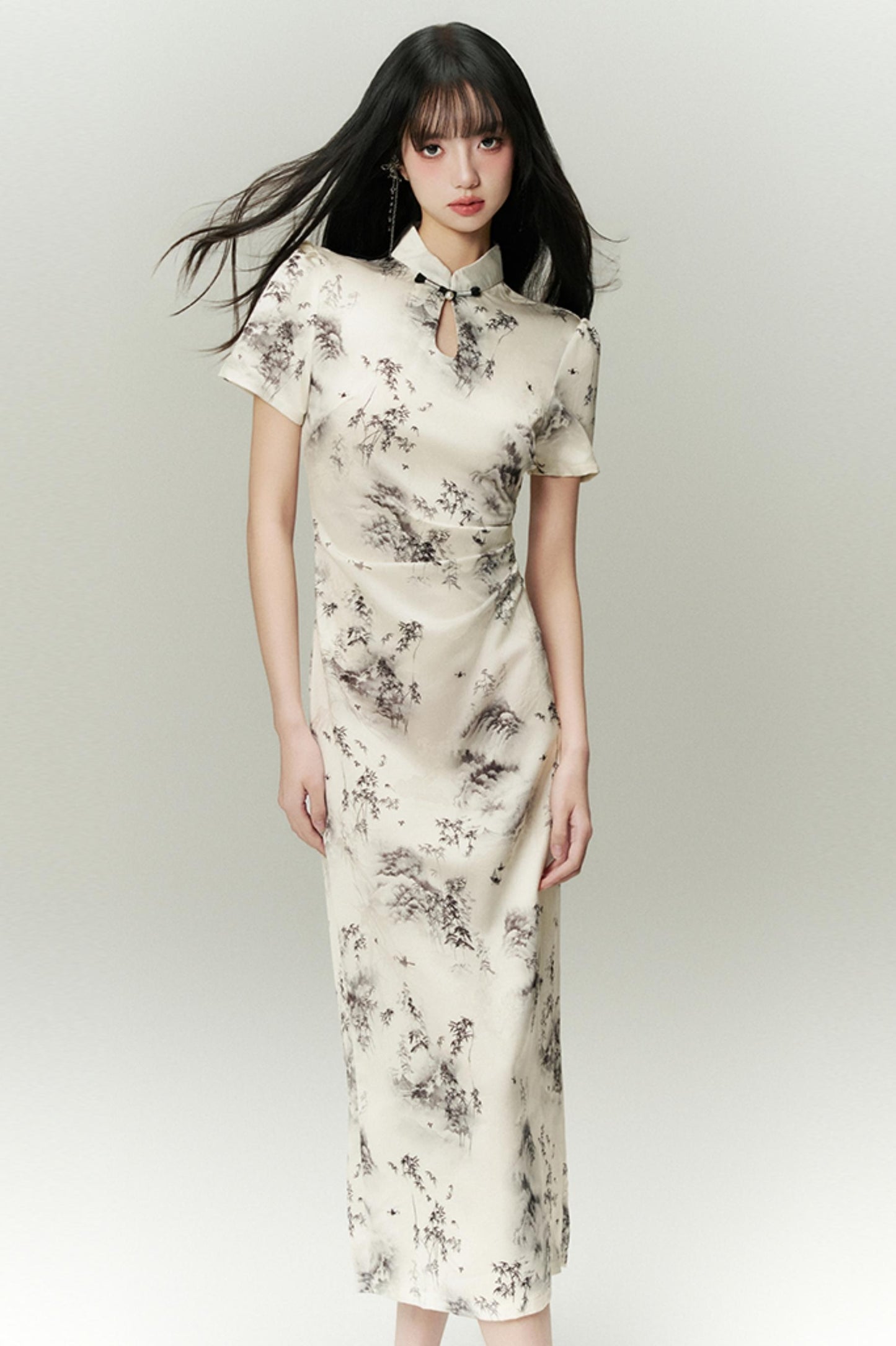 Modern Retro China Dress