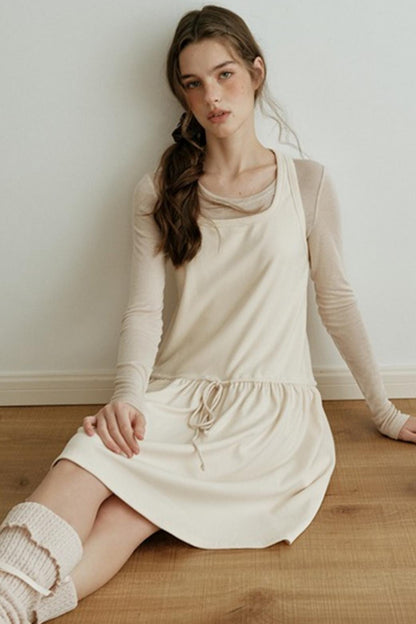 Light Tencel Wool Crew Neck T-Shirt