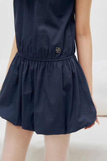 Floral Lace U-Neck Dress