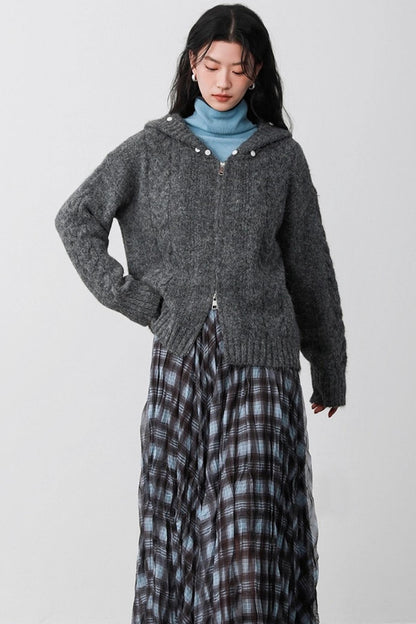 Haze Blue Two-Piece Sweater