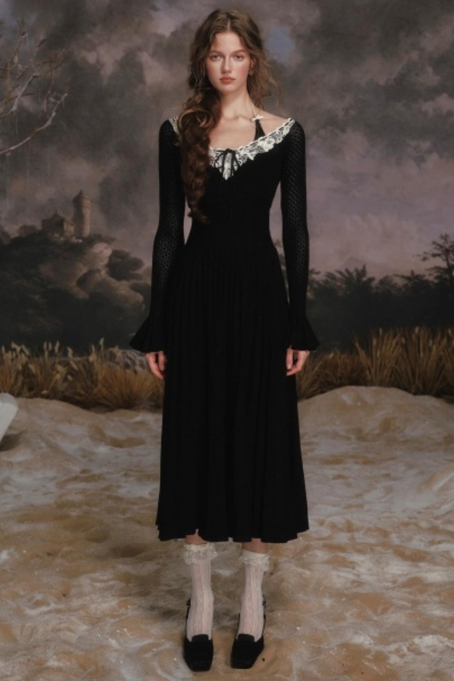 Lacemade Floral Symphony Dress