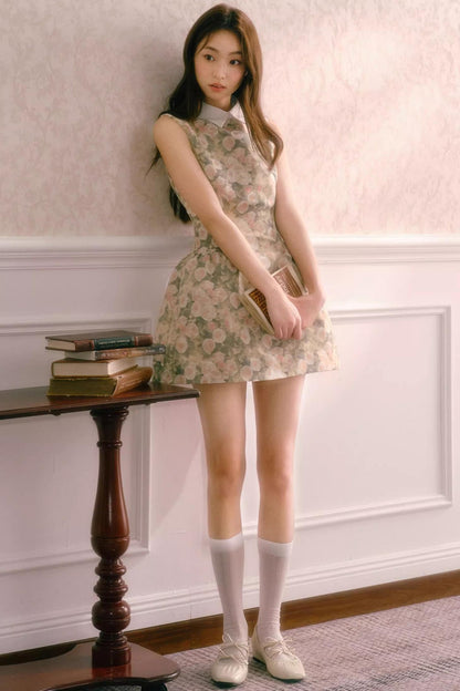 Rose Sleeveless Dress