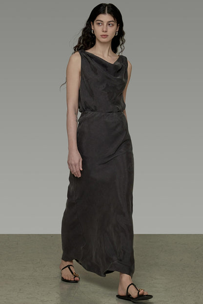 Summer Breeze Draped Two-Piece Set-Up