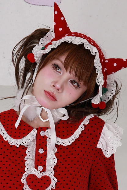 Retro Cute Devil Headband