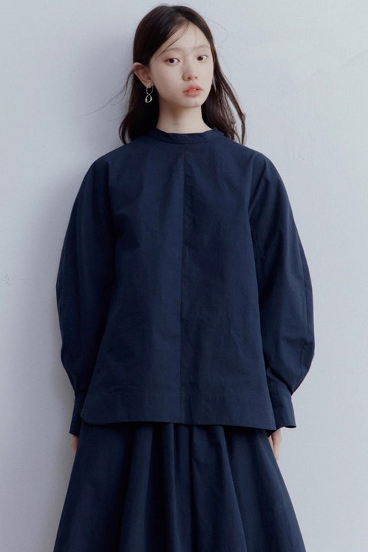Silhouette Sense Cotton Shirt
