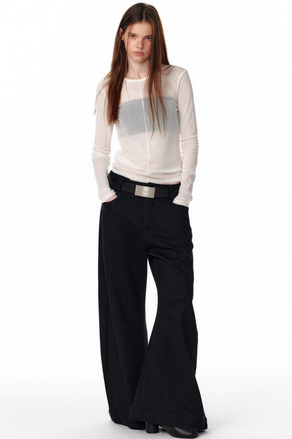 Versatile Slim Long Sleeve Base Shirt