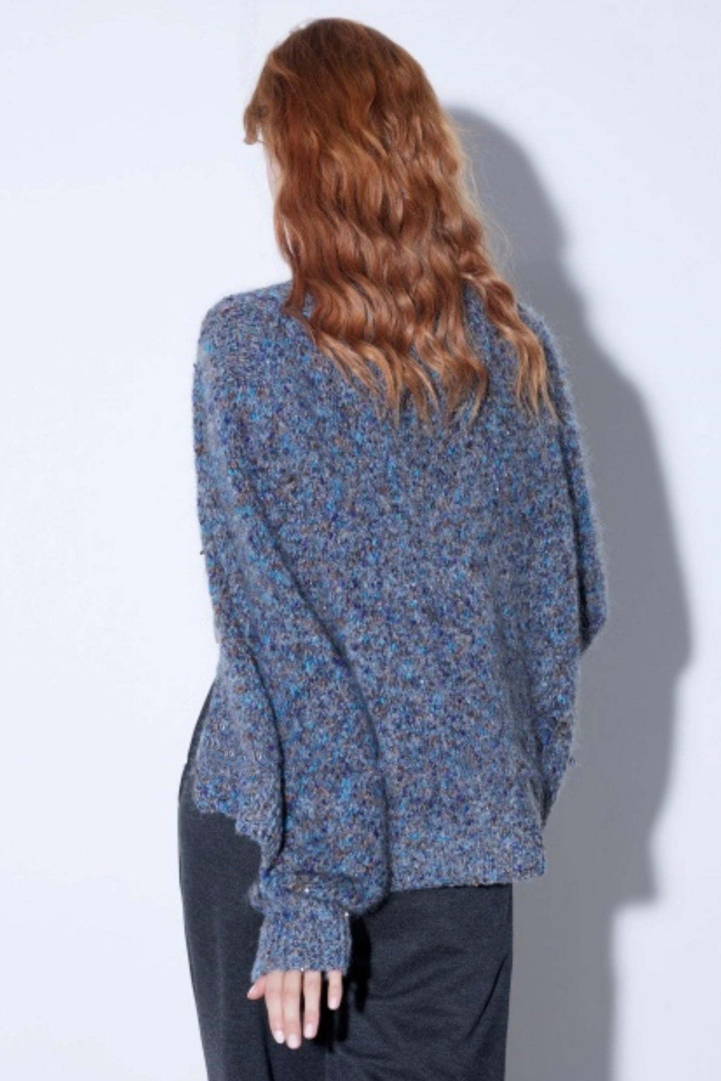 Intricate Mohair Starry Cardigan Set-Up