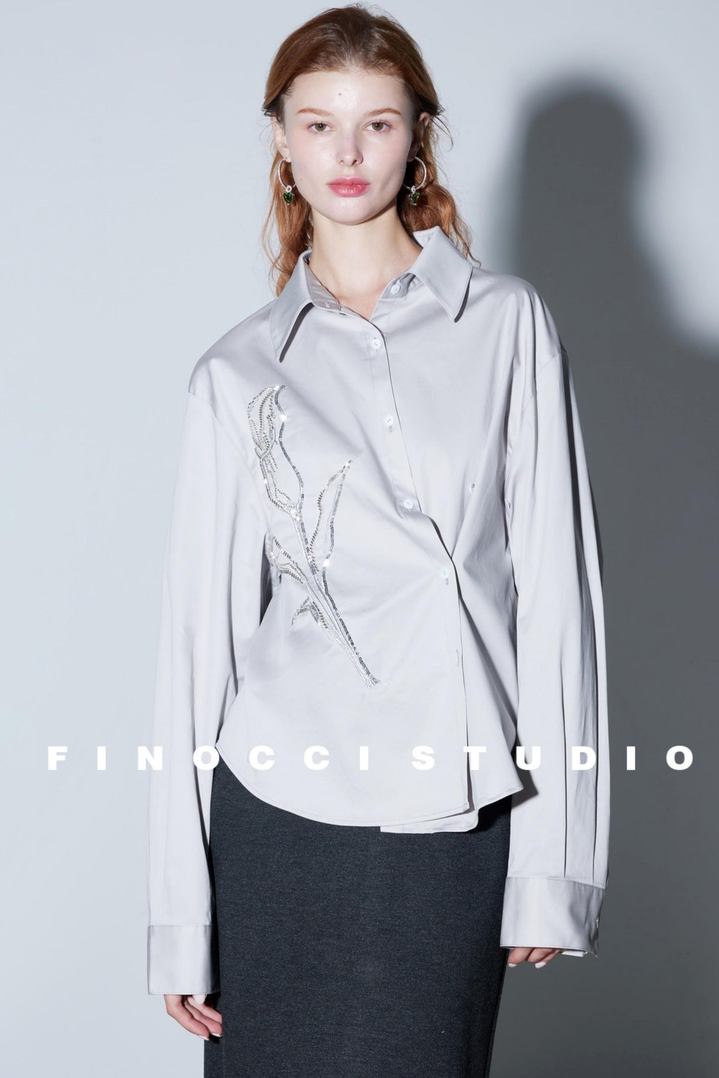 Sophisticated Hand-Embroidered Shirt