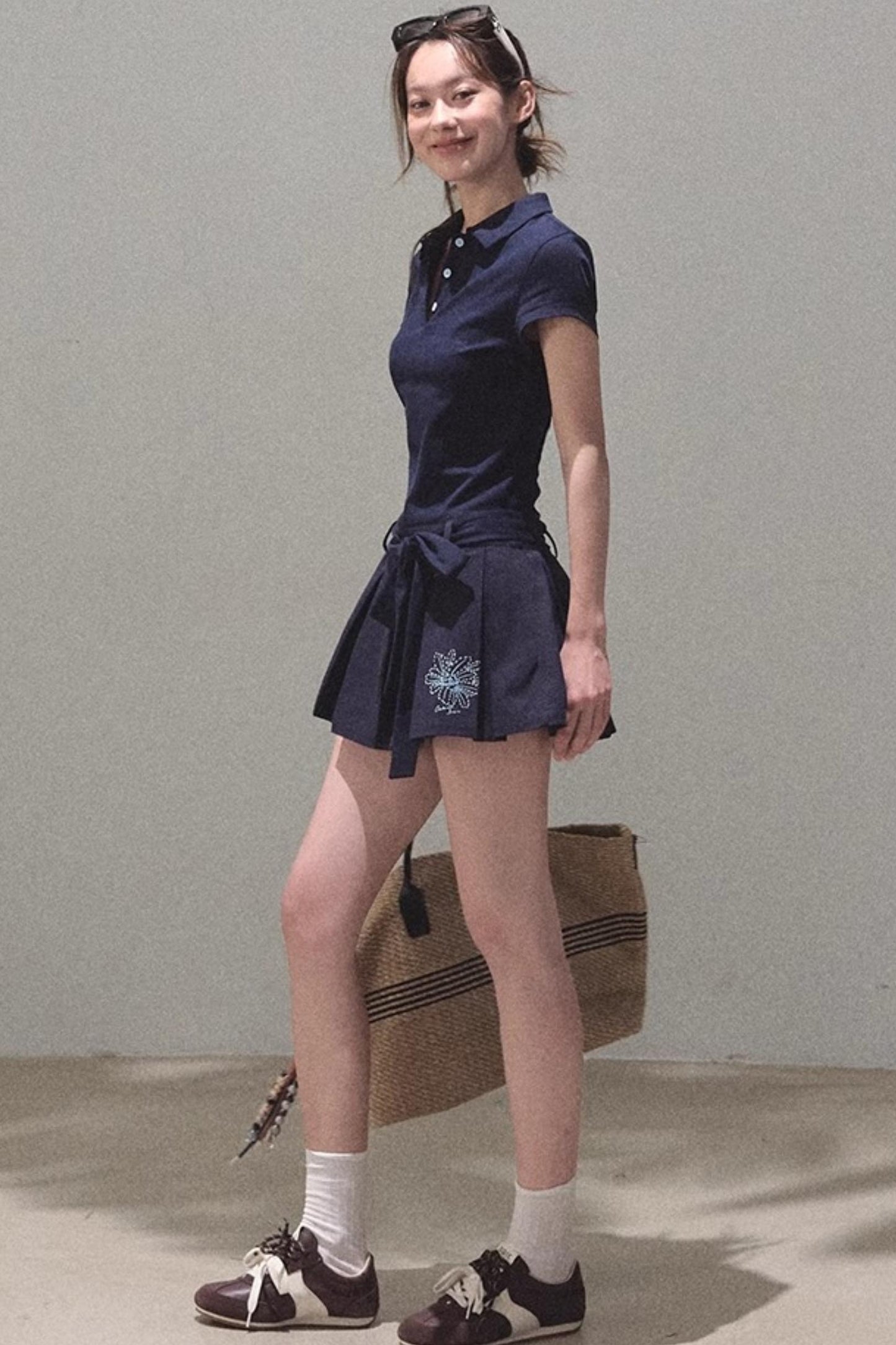 Cool Cotton Polo Dress